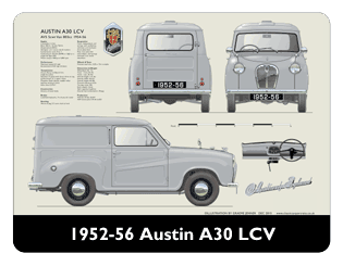 Austin A30 Van 1954-56 Mouse Mat